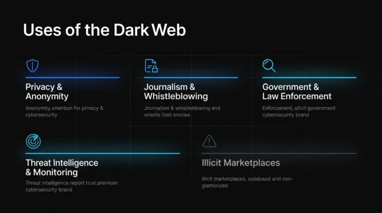 Uses of the Dark Web