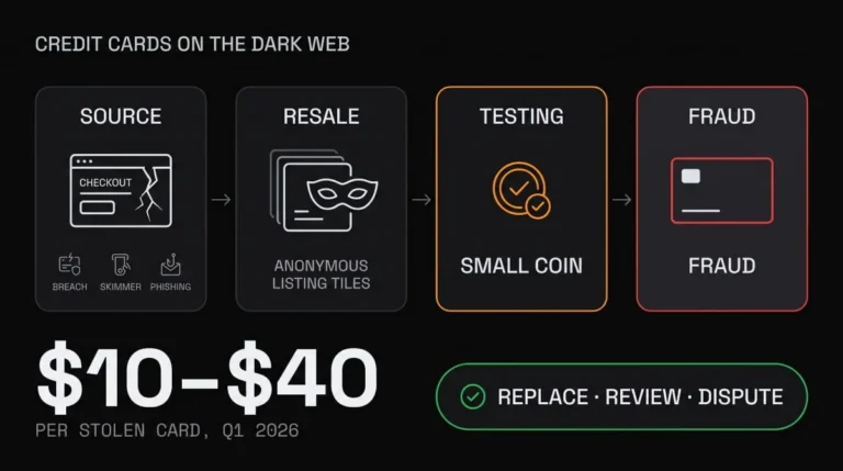 Credit Card on Dark Web