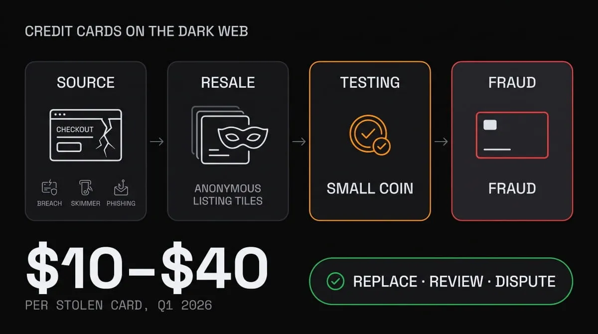 Credit Card on Dark Web